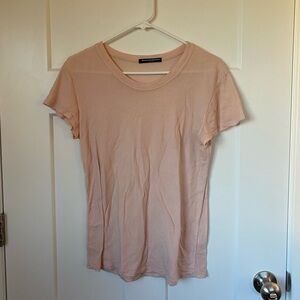 Brandy Melville Light Pink Short Sleeve Tee